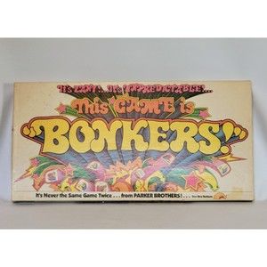 VTG 1978 Bonkers Board Game Parker Brothers. Complete. Rare.